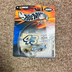 Racing Blue and Yellow Toy Car